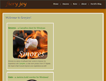 Tablet Screenshot of fieryjoy.com